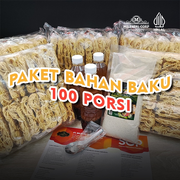 

IDE USAHA 100 Porsi Mie Level Kekinian ORIGINAL Tangan Pertama