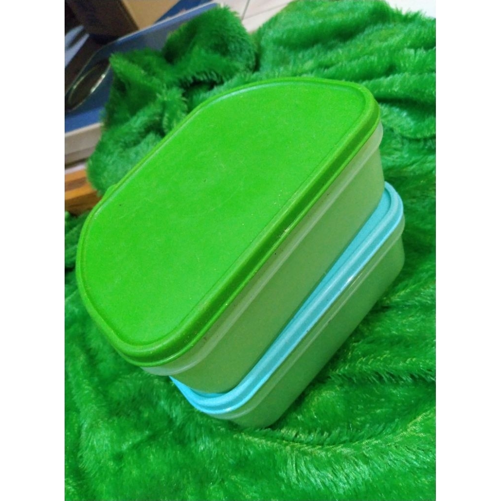 Tupperware stackable wadah penyimpanan serbaguna unik ORI Tupperware second