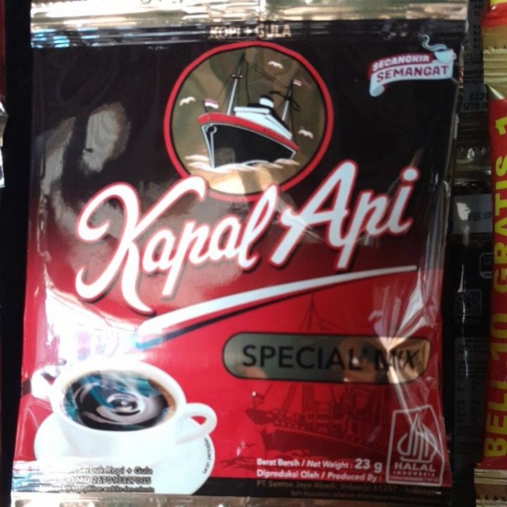 

kapal api spesial mix 23g 1renceng
