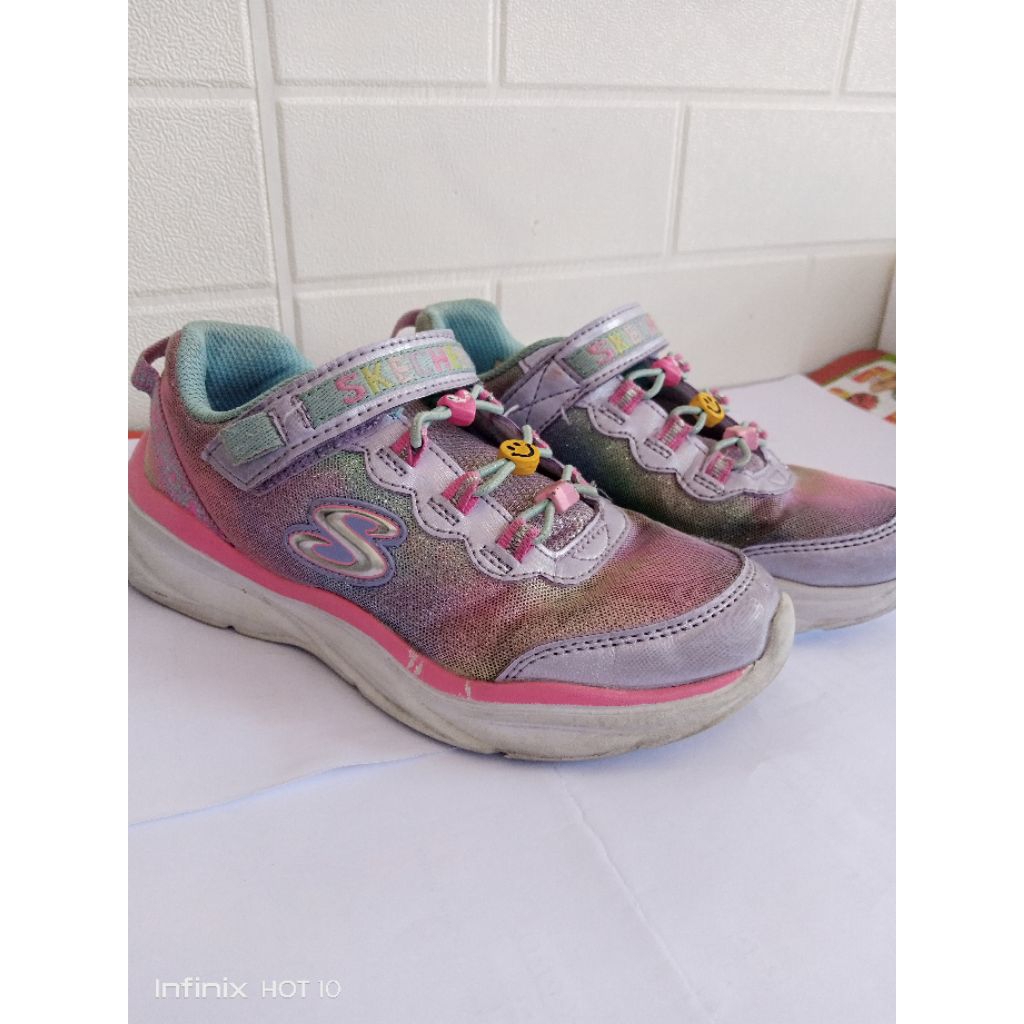 [Preloved] Skecher skechers sepatu anak sd bekas ori original nomor 32
