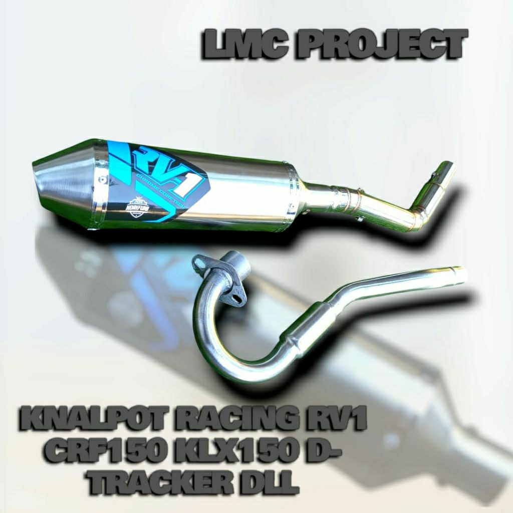 Knalpot Racing Norifumi RV-1 Stainlis crf 150l klx150 dtracker
