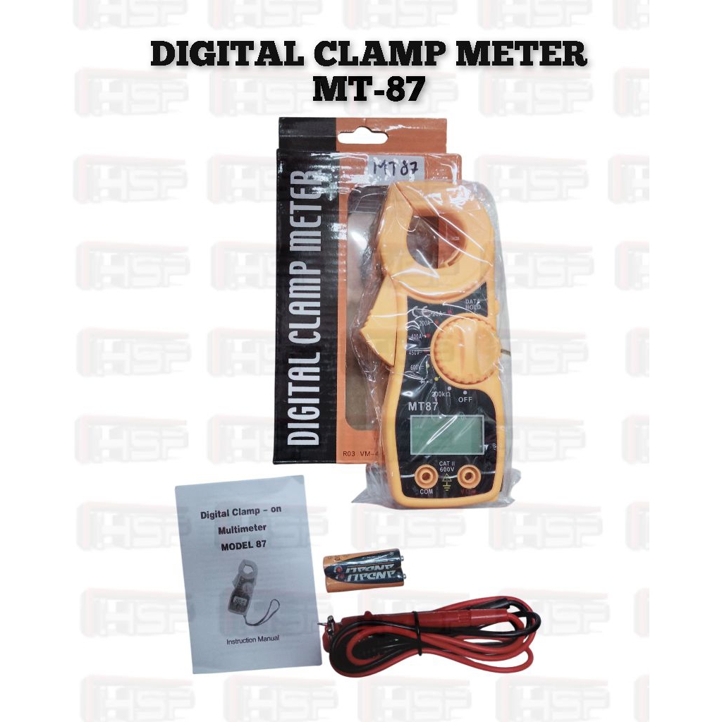 DIGITAL CLAMP METER MT-87