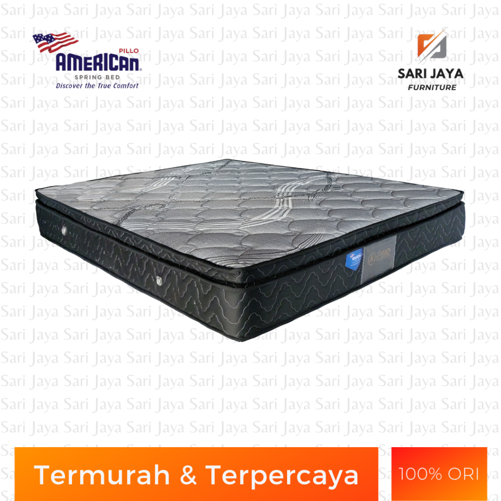 Spring Bed / Matras / Kasur American Luxury Tromso Pillow Top