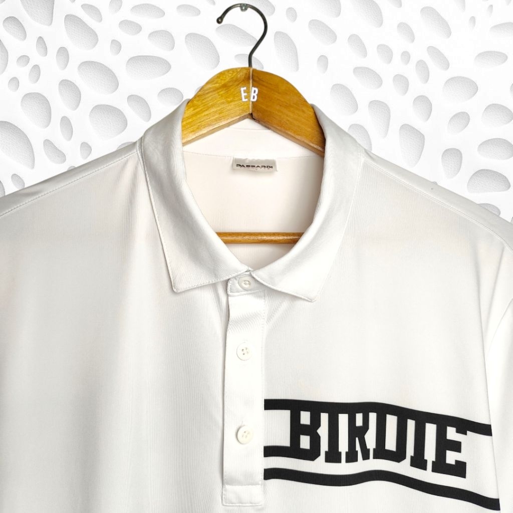 PASSARDI kaos kerah dryfit, kaos kerah olahraga pria