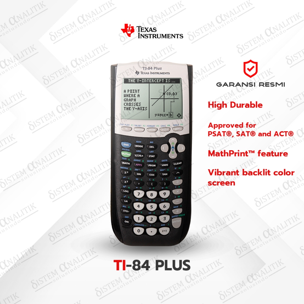 

Texas Instruments TI-84 Plus Graphing Calculator B/W