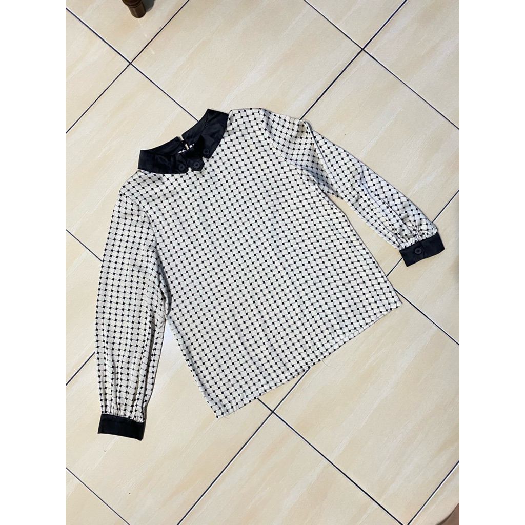 preloved blouse satin