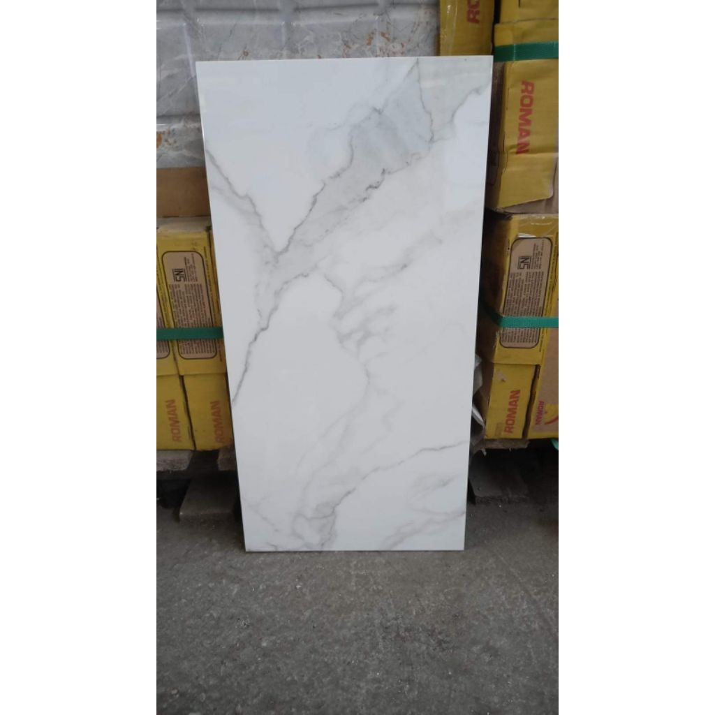 roman granit dinding kamar mandi glossy 30x60