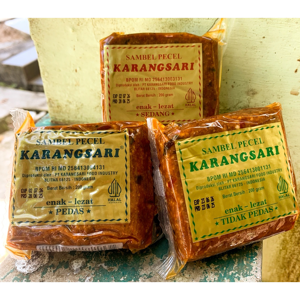 

BUMBU PECEL KARANGSARI 200g