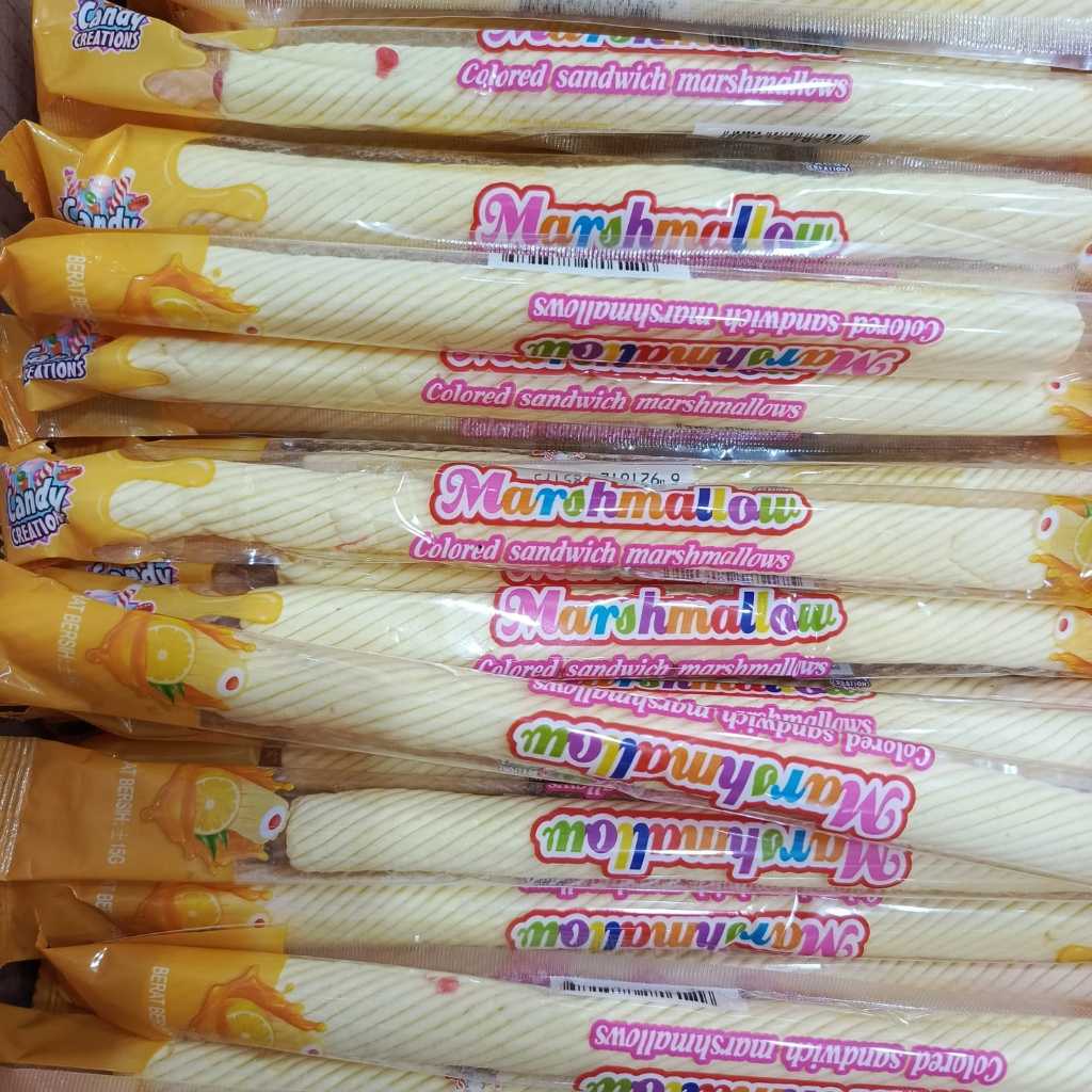 

Marshmellow Panjang /perman kapas rasa buah 250gram