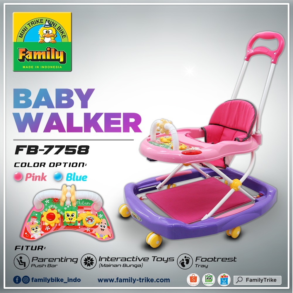 Family Baby Walker FB - 7758