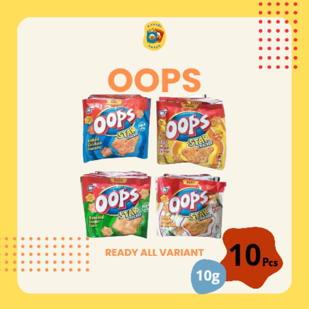 

RS Oops Star Cracker (10g) All Variant isi 10pcs
