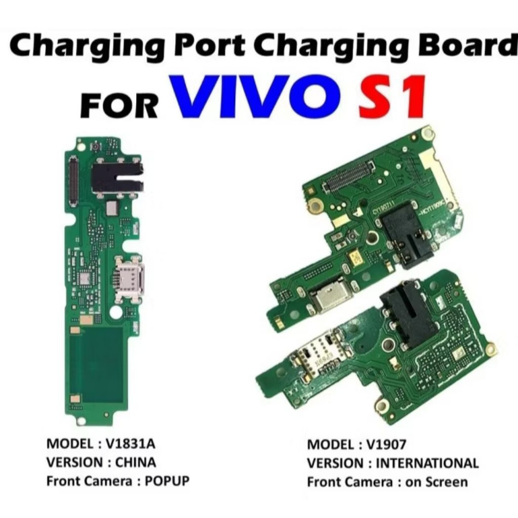 PAPAN CAS BAWAH VIVO S1 PRO / Y9S MAC + IC ( ASIA)