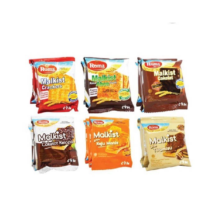 

Malkist roma berbagai varian rasa