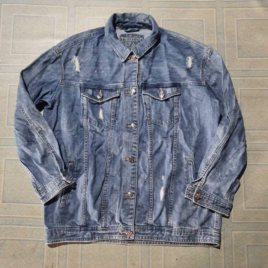 jacket indigo spao