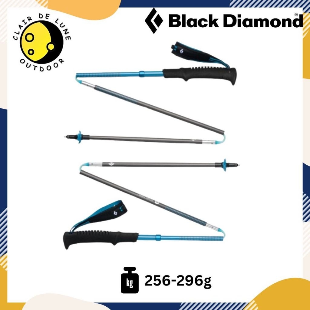 Black Diamond Distance Carbon Z Poles / Trekking Pole Black Diamond