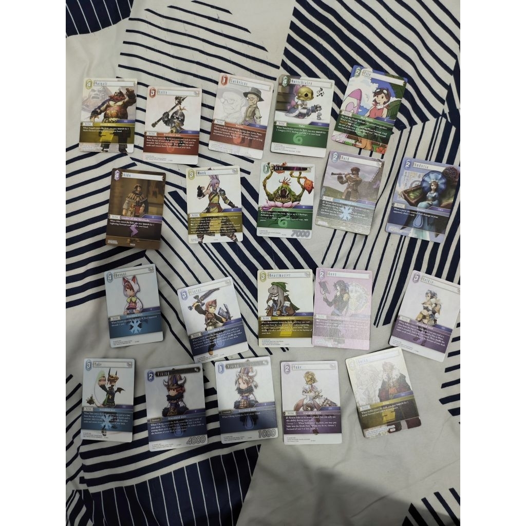 Bulk kartu Final Fantasy TCG FFTCG @600