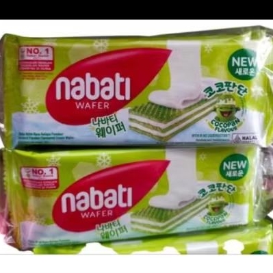 

Nabati wafer cocopan flavour isi 10 bungkus per pack @ 16g