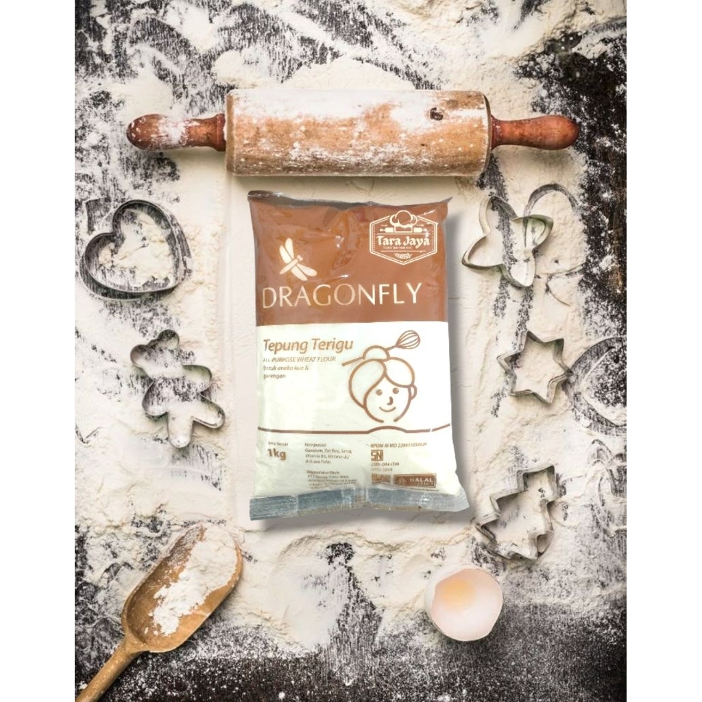 

Tepung Terigu Dragonfly 1kg