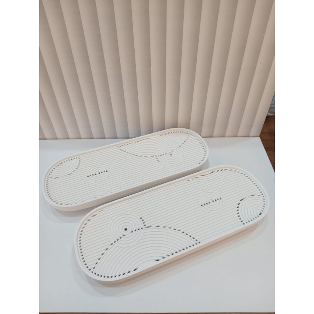 Tea Tray Teh Putih Mini Plastik Premium