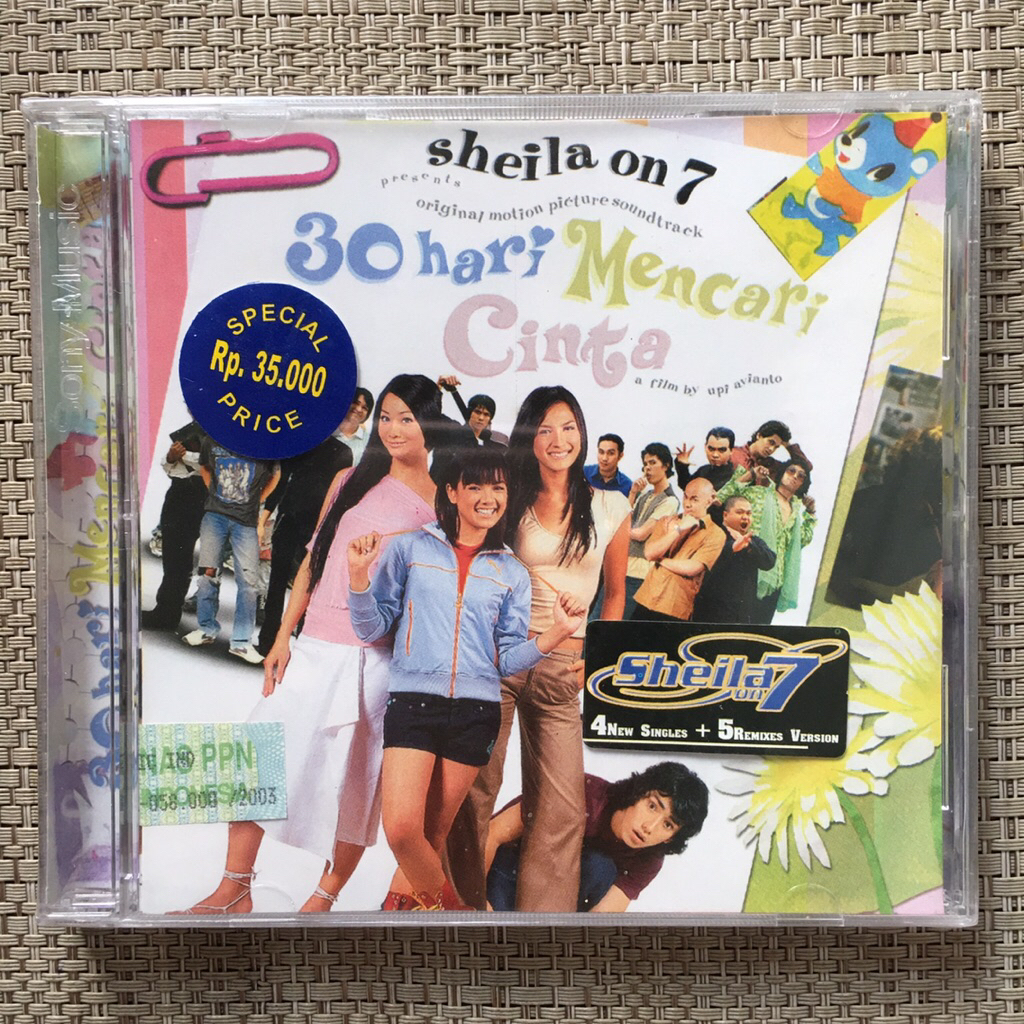 CD Sheila On 7 - 30 Hari Mencari Cinta | Segel