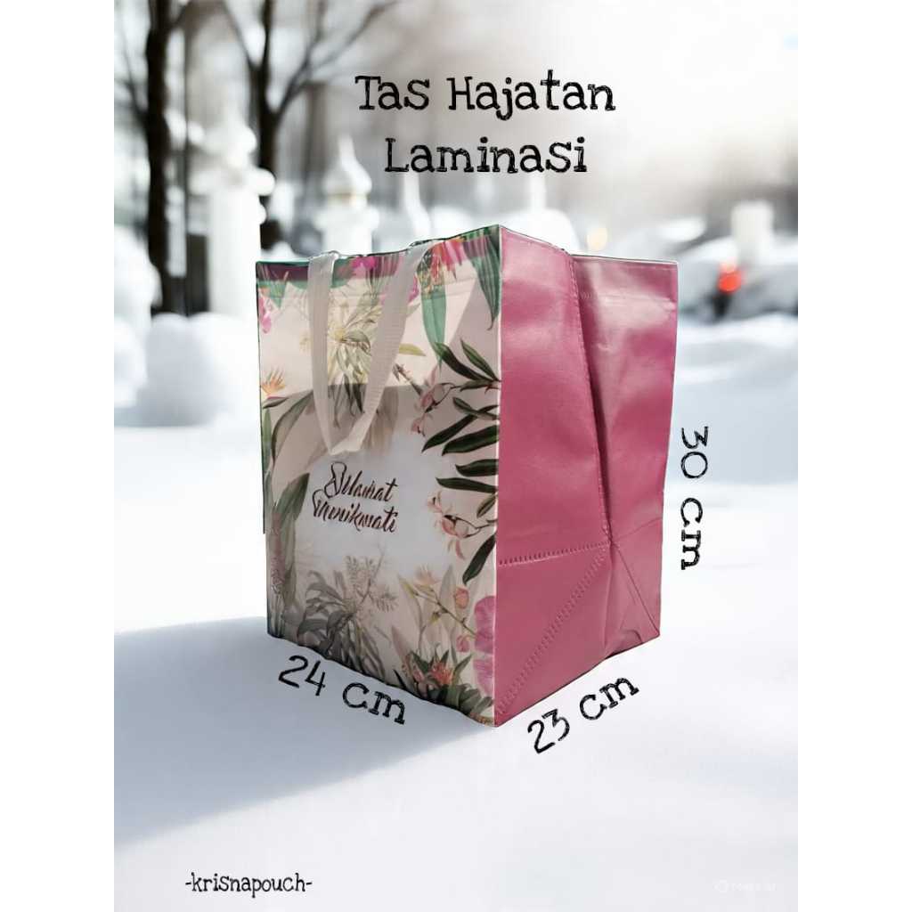

Tas Hajatan Laminasi Meadowshine Premium Box 22 (12 pcs)