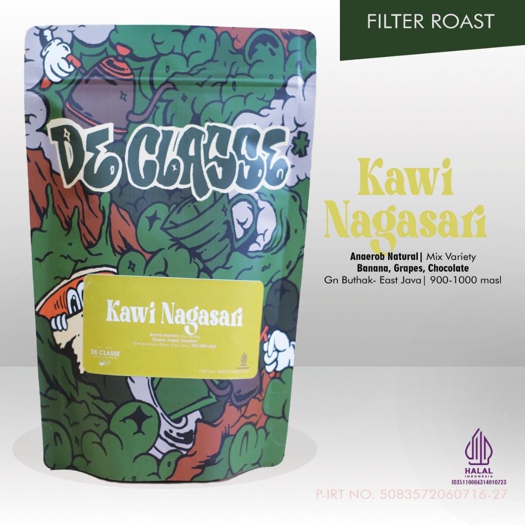 

KOPI ARABIKA KAWI NAGASARI ANAEROBIC FERMENTATION LIGHT ROAST BIJI KOPI ATAU BUBUK KOPI