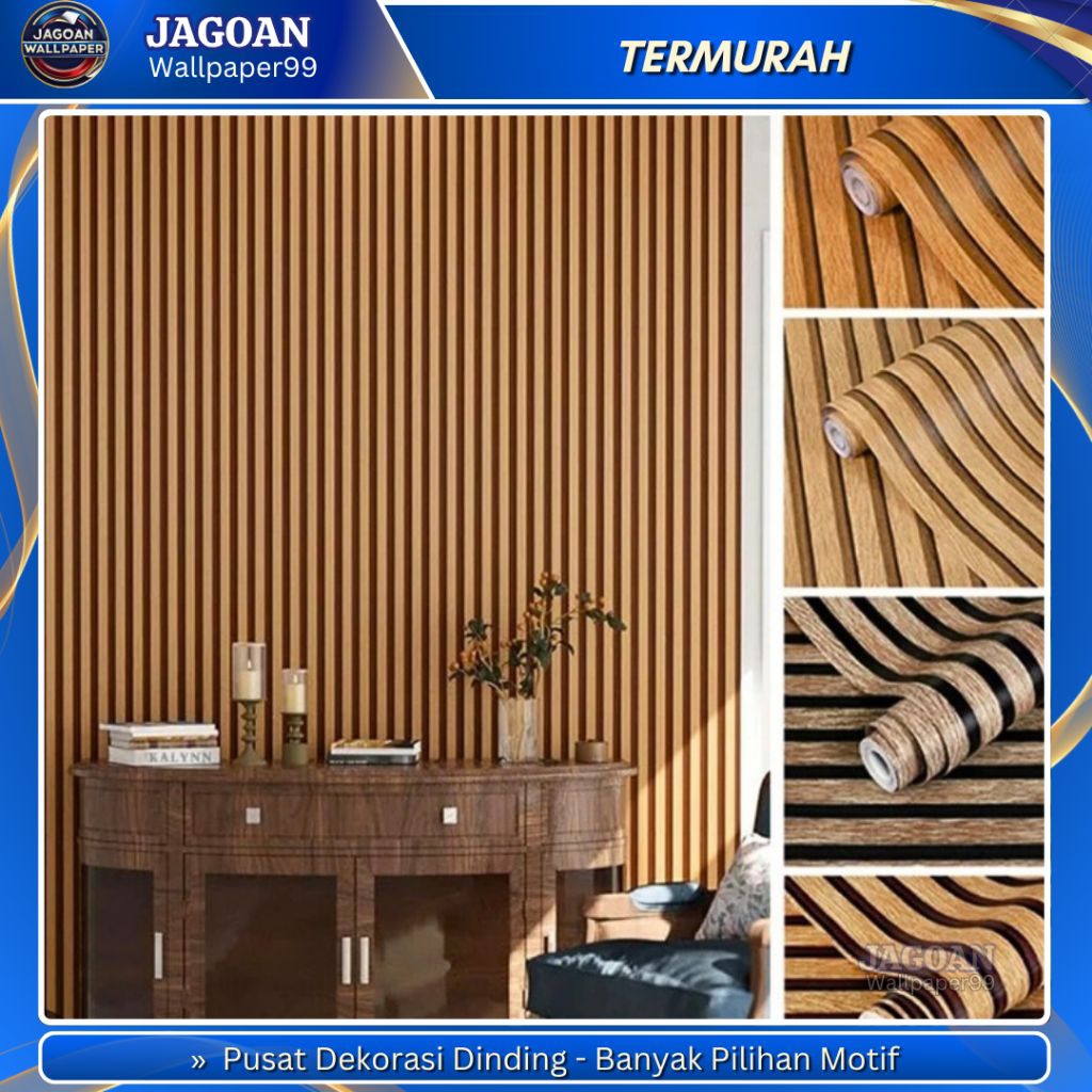 Wallpaper Panel Dinding Wallpaper Dinding Panel Kayu Stiker Dinding Panel Kayu Sticker Panel Kayu Di