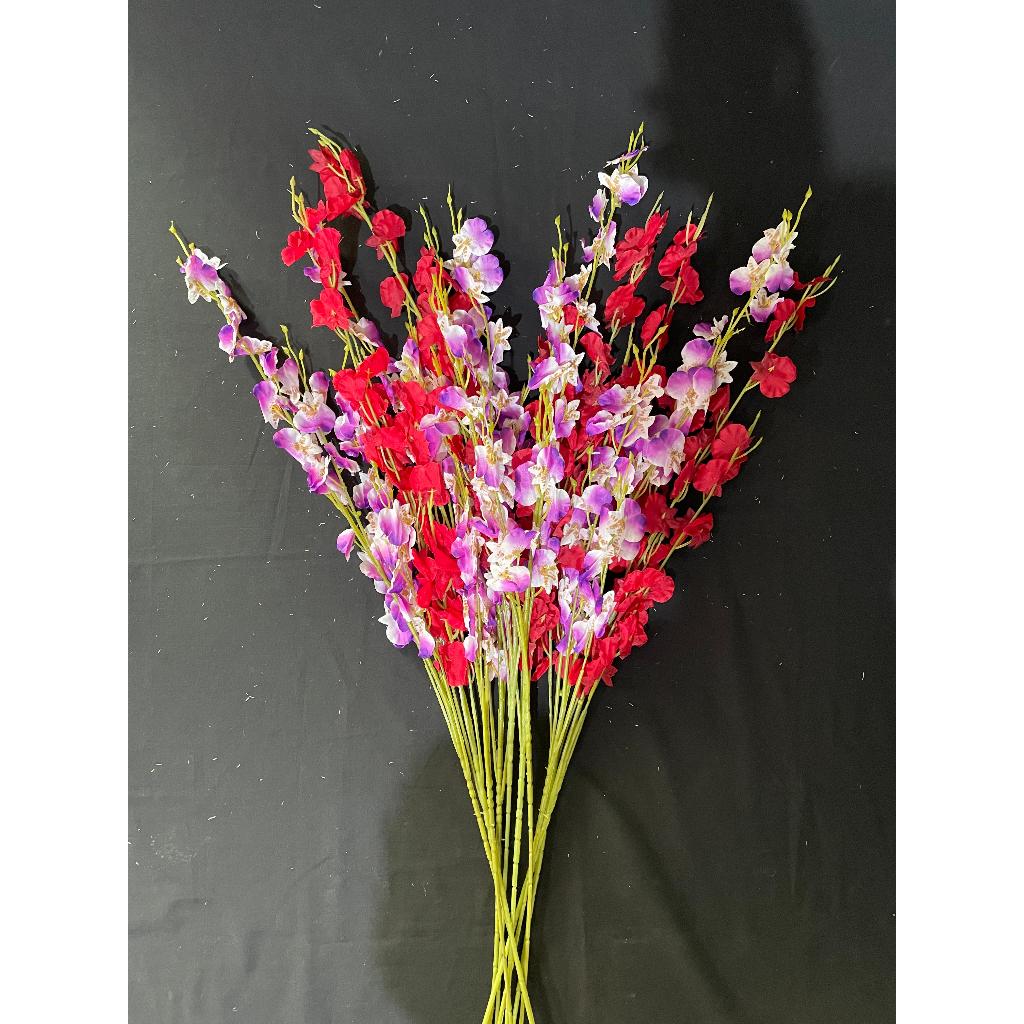 Hiasan Bunga Anggrek Palsu / Bunga Palsu / Bunga Hias