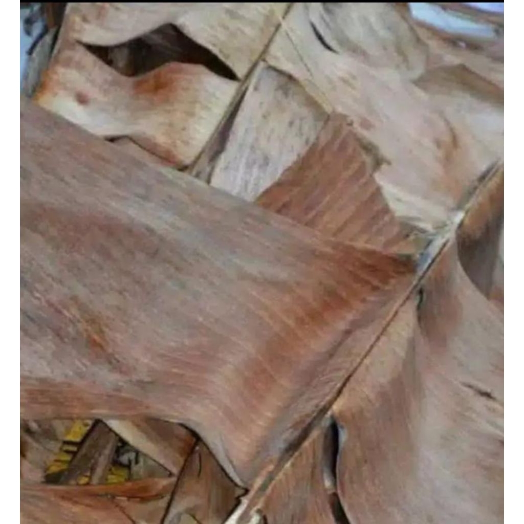 

daun pisang kering/kararas 1 kg