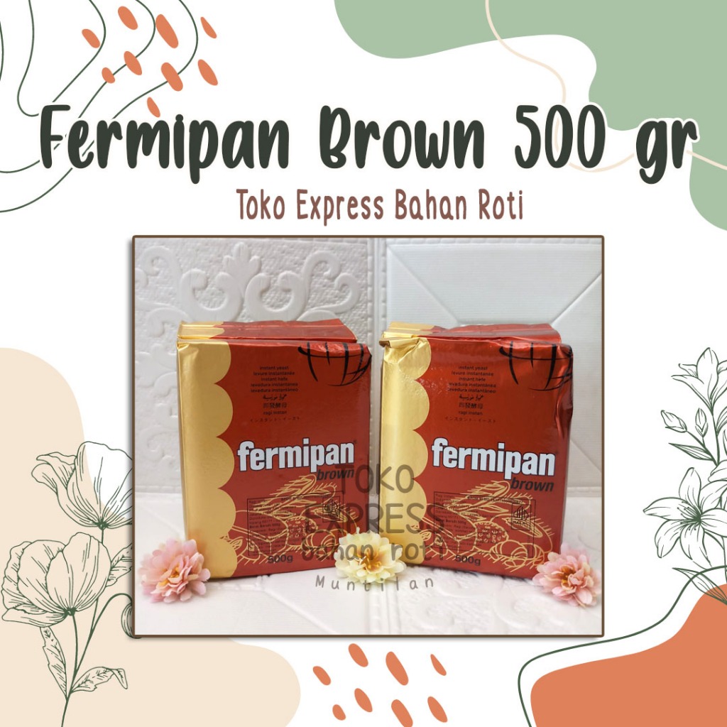 

Ragi Instan Fermipan Kemasan 500 gram