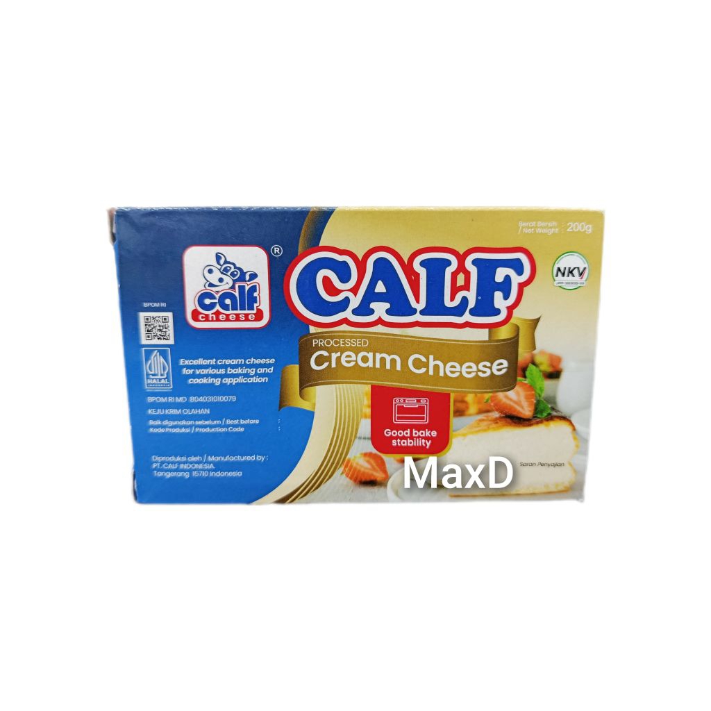 

CALF Keju Cream Cheese 200 gr 1 Pcs
