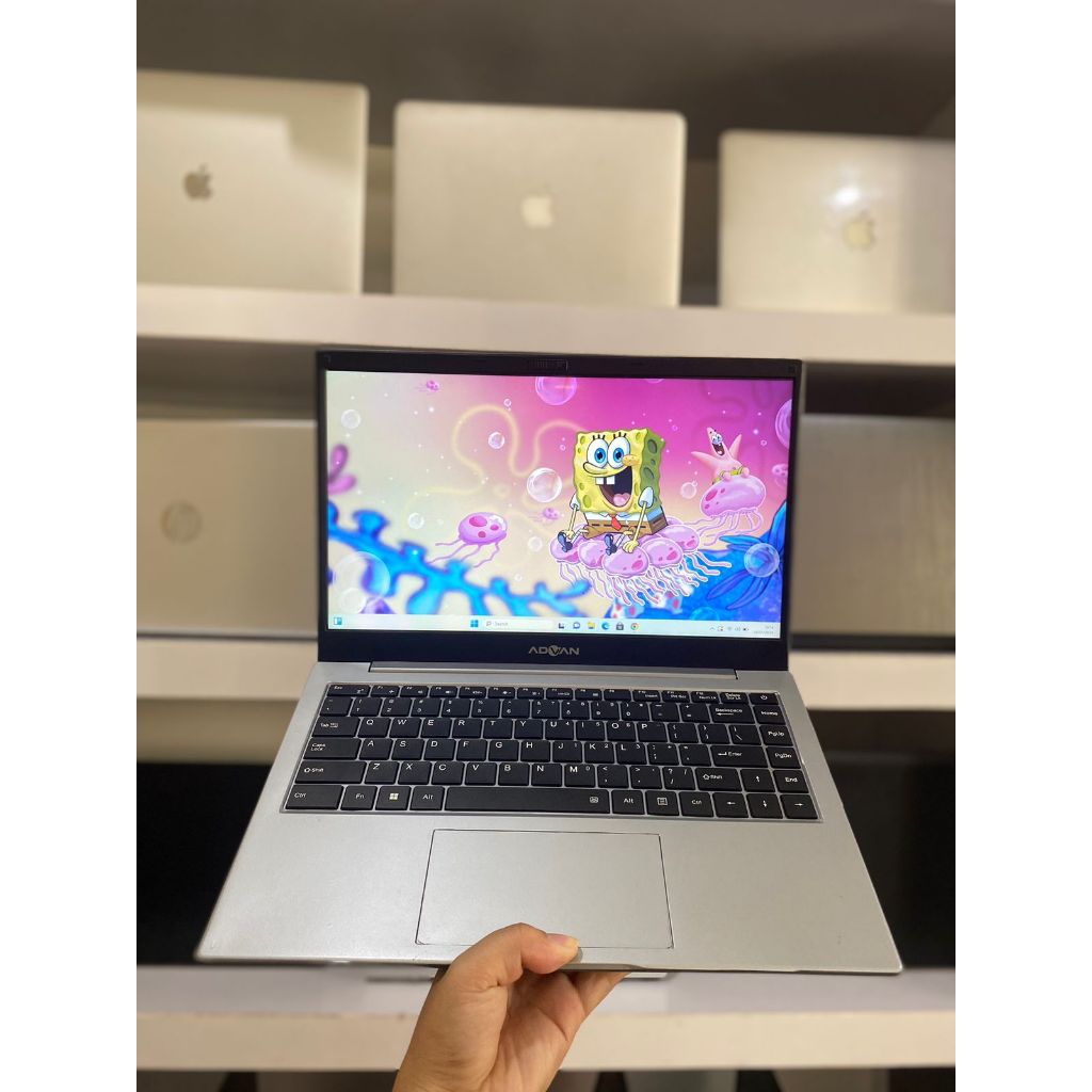 ADVAN SOULMATE 1405 SILVER INTEL CELERON N4020 RAM 4 GB SSD 128GB SECOND