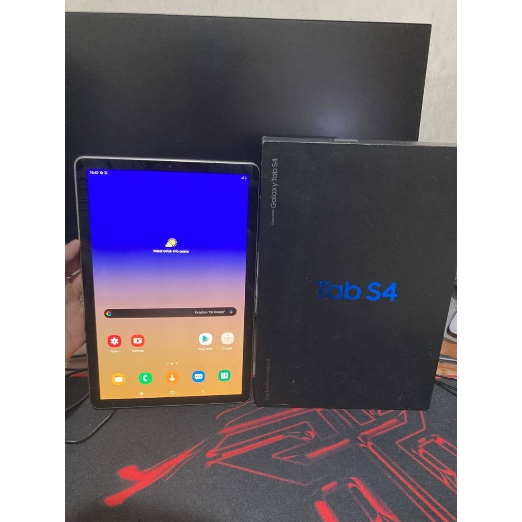 Samsung Tab S4 Fullset ex SEIN snapdragon 835 (tag samsung s10 s9 fe s10 fe)