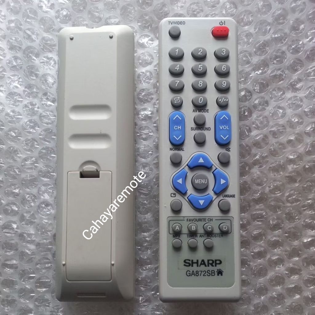 Remot Tv Sharp Alexander Tv Tabung sharp GA872SB