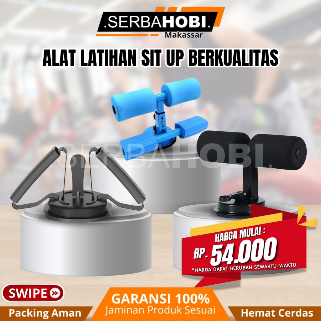 sit up / Alat Bantu Sit Up / Alat Olahraga Sit up / Bench Press & Sit Up / Push Up Board Multifungsi