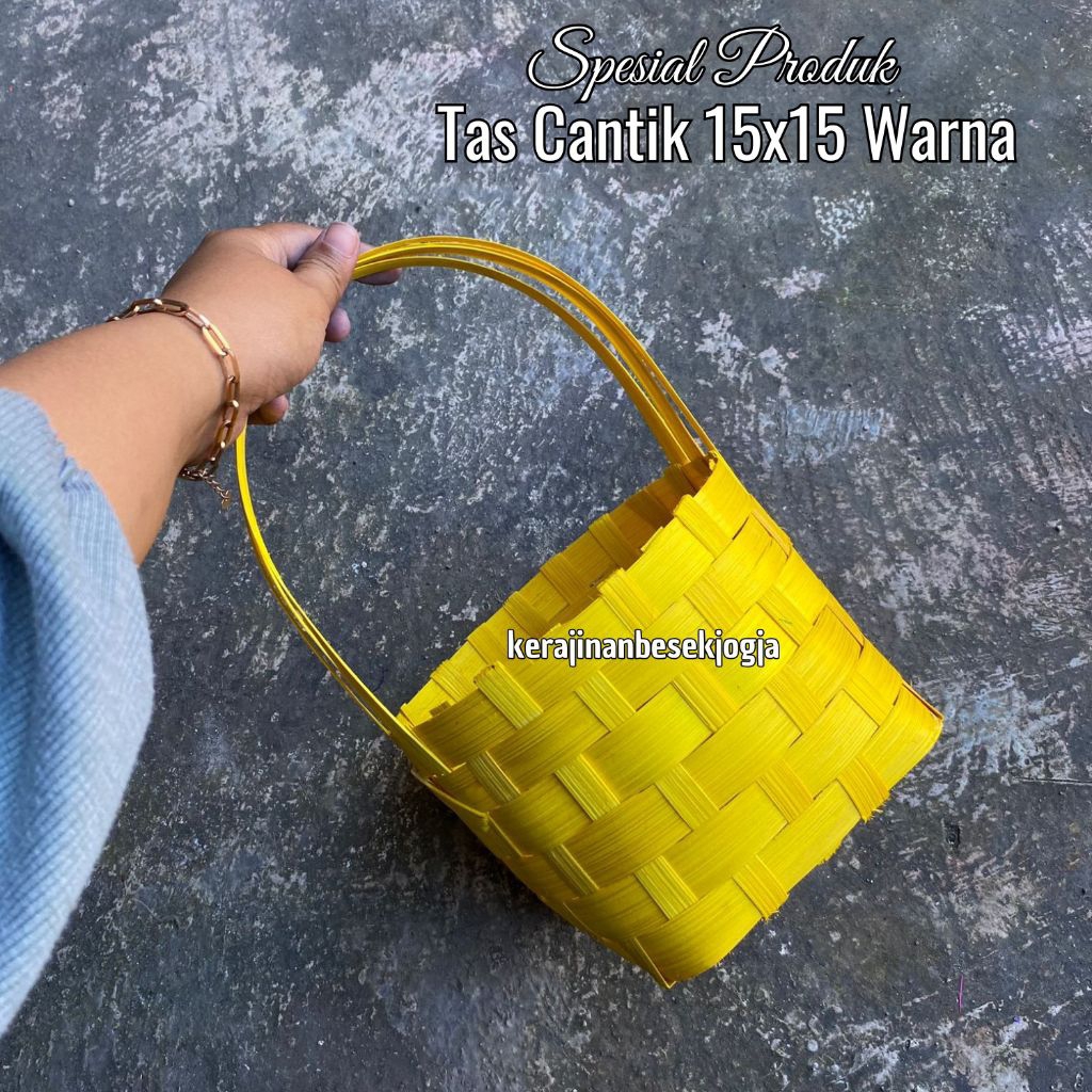 

TAS KUE KERING WARNA 15X15 T 15CM | hampers bingkisan parsel hantaran kado parsel bingkisan cantik