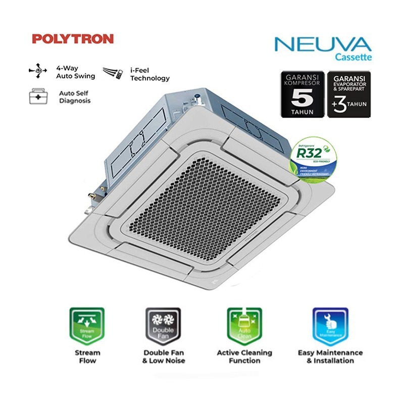 AC CASSETTE/POLYTRON/2PK/PCT-2032