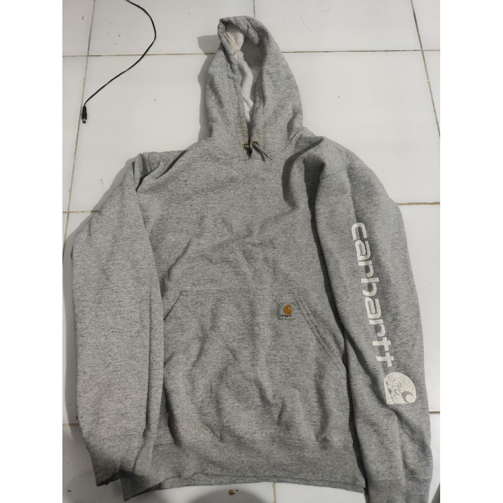 Hoodie carhartt spellout