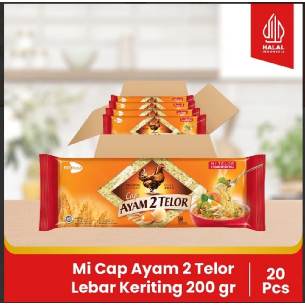 

Paket Bundling - Mi Cap Ayam 2 Telor - Original - 200gr - 6pcs