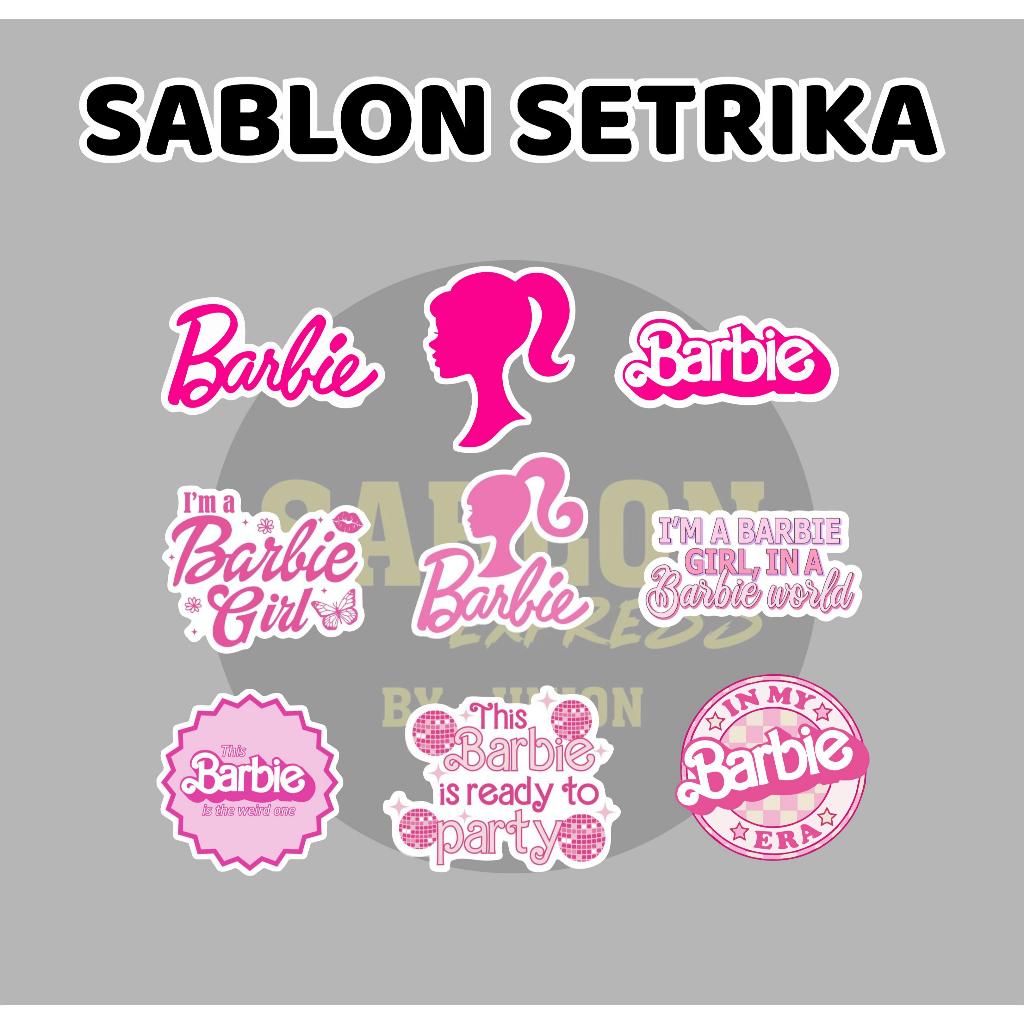 

SABLON SETRIKA/SABLON DTF BARBIE