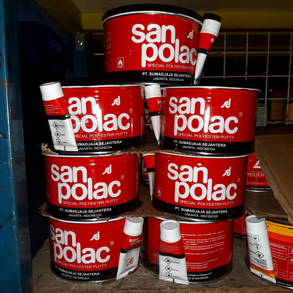 Sanpolac Dempul 1 Kg + Hardener