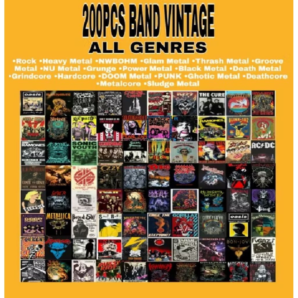 

band retro vintage isi 260 A4