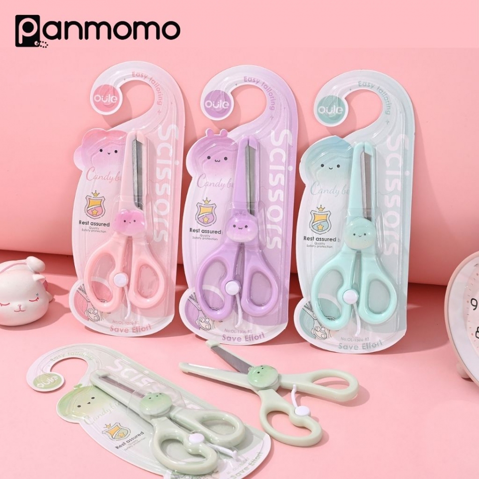 

Smiley Face Kid Scissors [CREATIV] Gunting