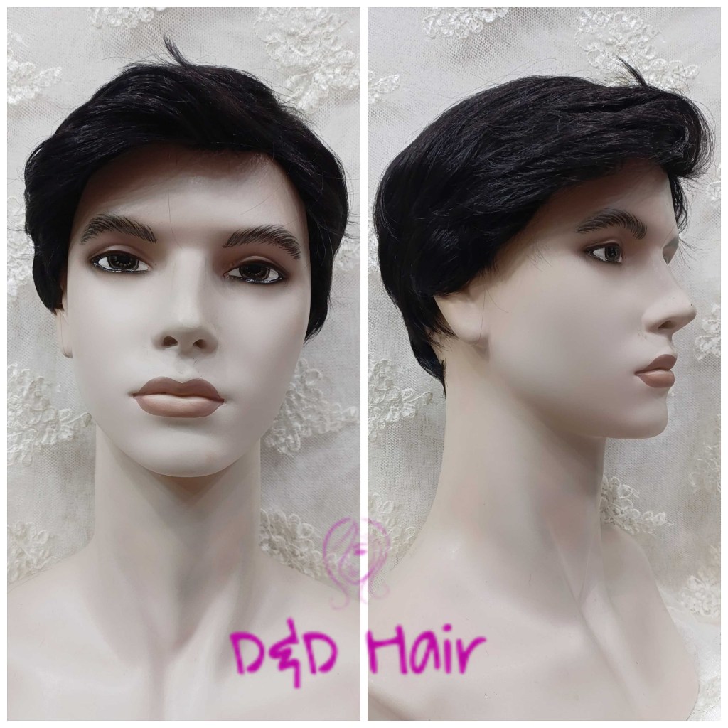 Wig Rambut - D&D10301 -  Wig Pria - Wig Pendek - Wig Cowok