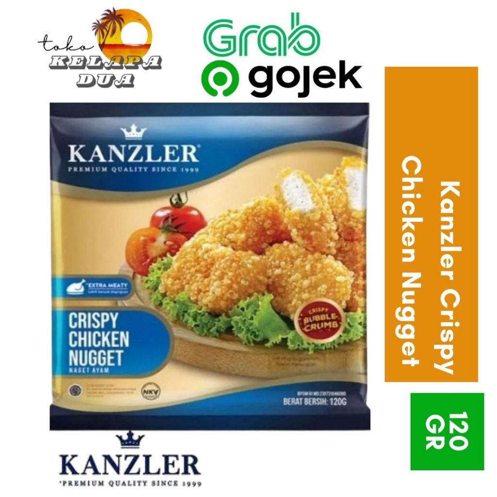 

Kanzler Crispy Chicken Nugget 120 gr - Instan Sameday Only