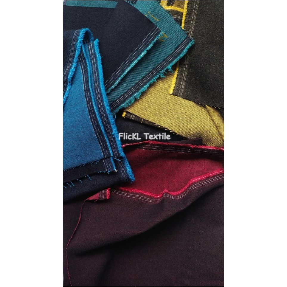Kain Denim Venom Jeans Venom Denim Venom Twotone Jeans Twotone Venom Tidak Melar Denim Warna