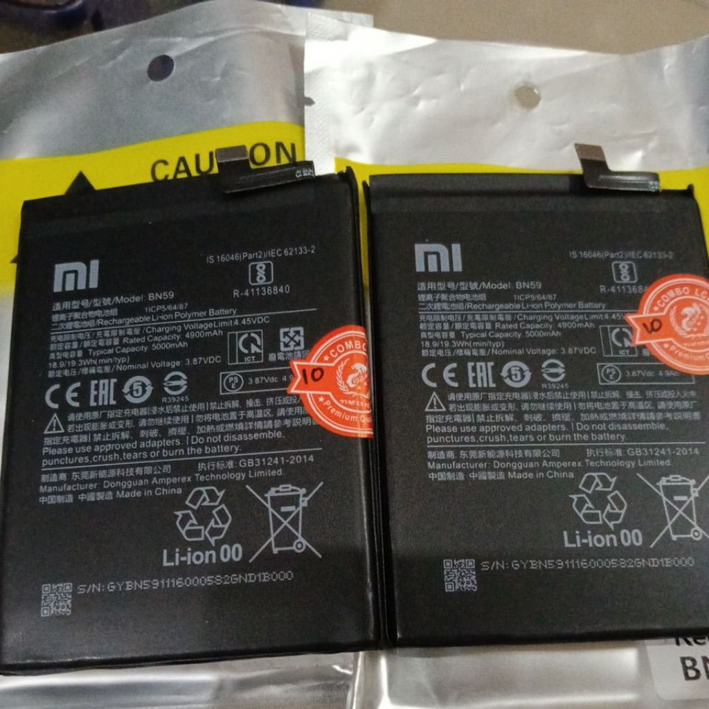 BATERAI REDMI NOTE 10/NOTE 10S/NOTE 10 PRO