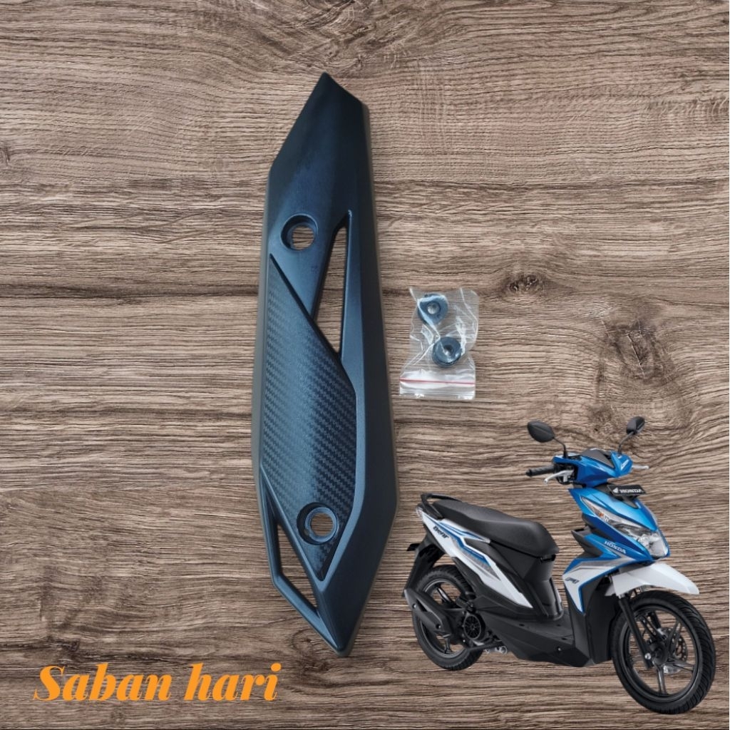 cover/tutup kenalpot honda beat 2016sampe 2019 beat eko