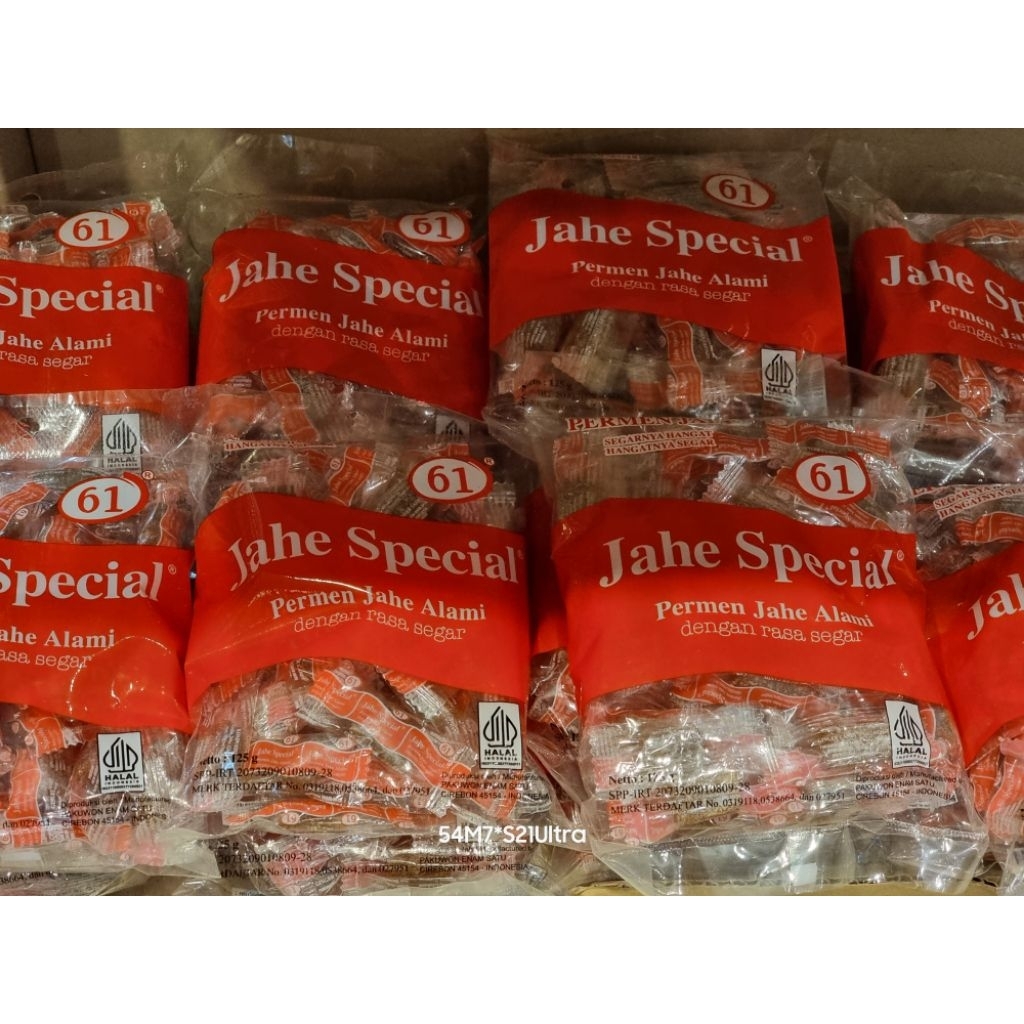 

61 Permen Jahe Jadoel