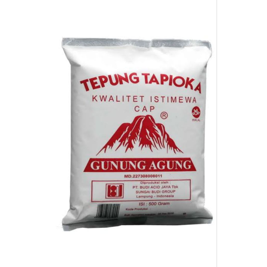

Tepung tapioka cap gunung agung 500gram